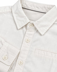 OKAIDI CLASSIC OFF WHITE LONG SLEEVE SHIRT