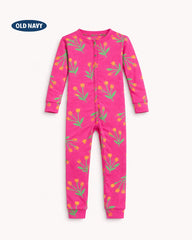 OLD NAVY PINK TULIP BABY ROMPER