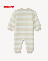 ORCHESTRA BABY BOYS STRIPED ELEPHANT ROMPER