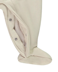 ORCHESTRA BATMAN CONTRAST SLEEVE FOOTED ROMPER