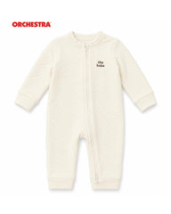 ORCHESTRA THE BABE QUILTED ZIP BABY ROMPER