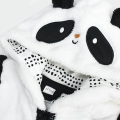 PL BABY WARM ZIPPED PANDA PRAMSUIT
