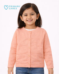 PRIMARK PEACH PINK KNITTED CARDIGAN
