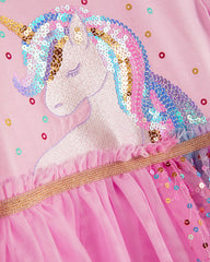 PRIMARK PINK UNICORN DREAM SPARKLE TULLE DRESS