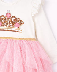 PRIMARK PRINCESS CROWN SPARKLE TULLE DRESS