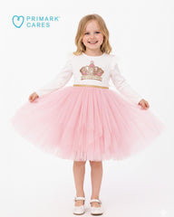 PRIMARK PRINCESS CROWN SPARKLE TULLE DRESS