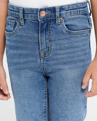 REDTAG DENIM BLUE BASIC 5 POCKET JEANS