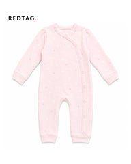 REDTAG PINK DISTY FLORAL PRINT ROMPER