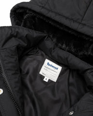 REDWOOD HEART BUCKLE QUILTED HOODED WINTER JACKET