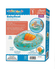 SWIM SCHOOL BABY BOAT WITH ADJUSTABLE PILLOW SUPPORT - 6-24 MONTHS