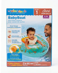 SWIM SCHOOL BABY BOAT WITH ADJUSTABLE PILLOW SUPPORT - 6-24 MONTHS