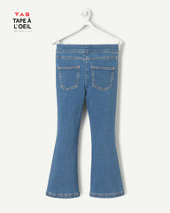 TAO BLUE WIDE LEG BLUE DENIM JEGGING