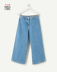 TAO MEDIUM BLUE WIDE LEG PANT FOR GIRLS