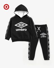 TARGET BLACK HOODED SWEATSHIRT WITH TROUSER SET