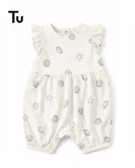 TU BABY OFF WHITE SEASIDE SPRITE ROMPER