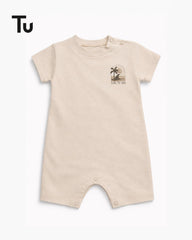 TU BABY SUN TO SEA PRINTED ROMPER