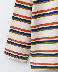 ZARA ORANGE STRIPE HEAVYWEIGHT T-SHIRT