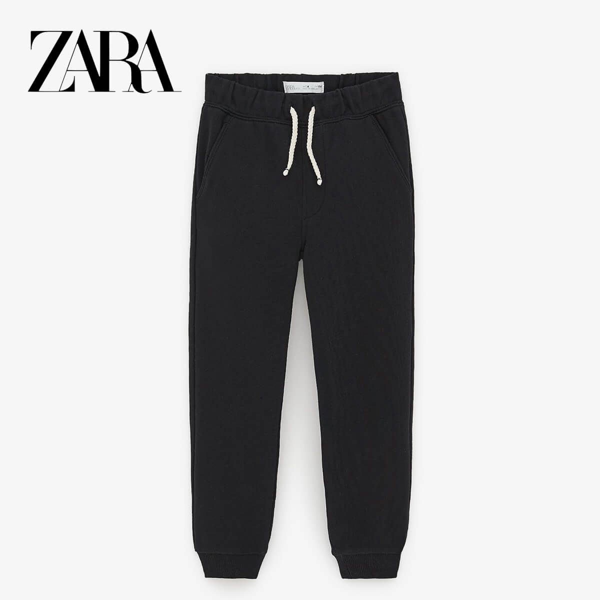 zara basics trousers