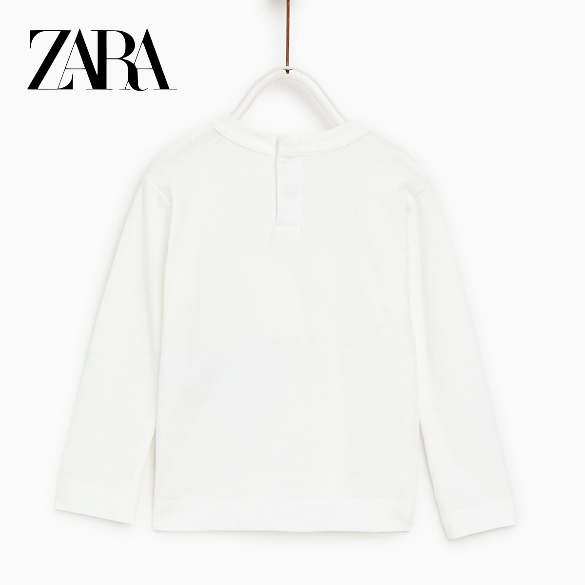 Plain white t shirt zara top