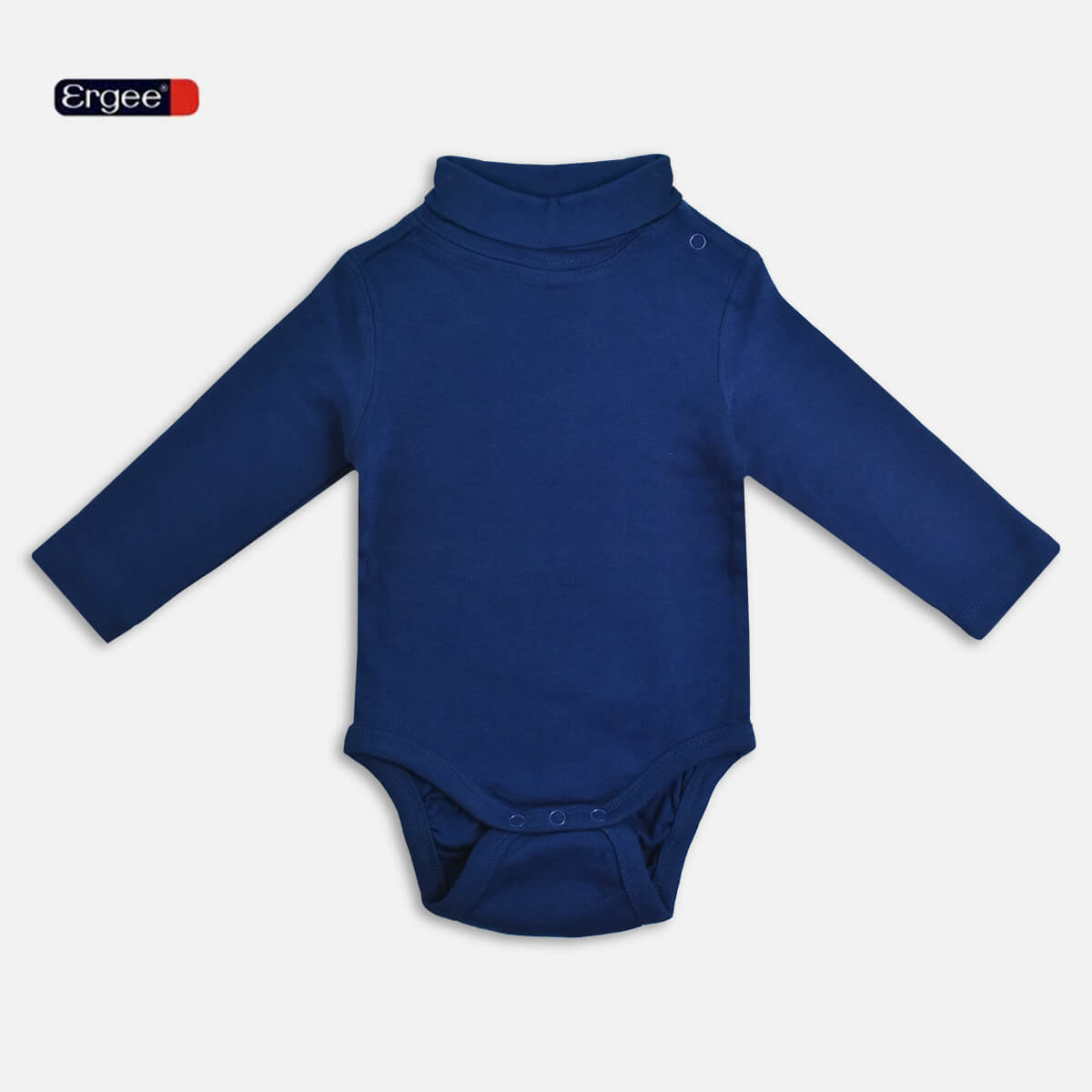 ERGEE BLUE HIGH NECK BODYSUIT - Peekaboo