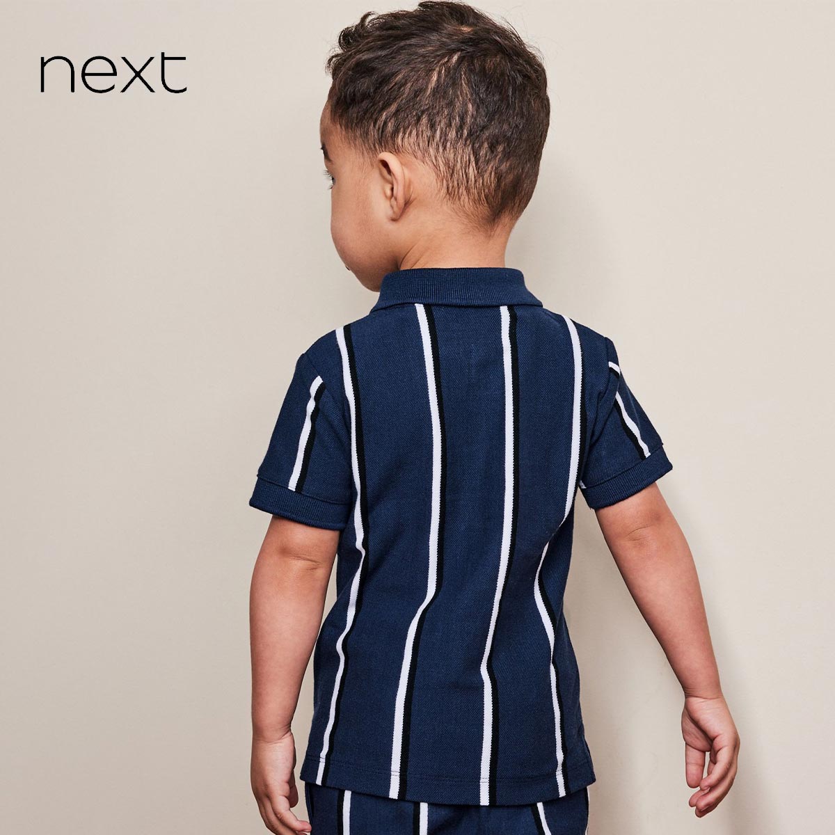 next blue polo shirt